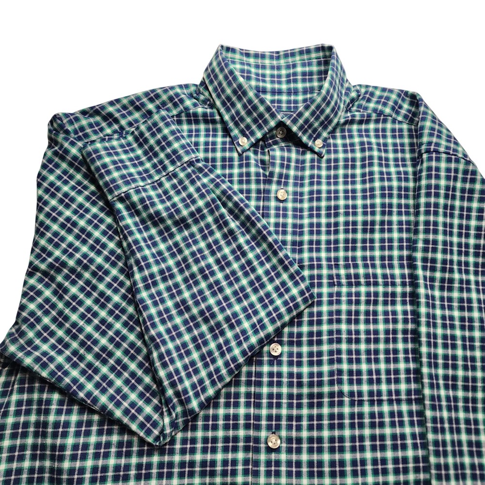 Vineyard Vines Mens Classic Fit Murray‎ Plaid Button Down Shirt Performance M